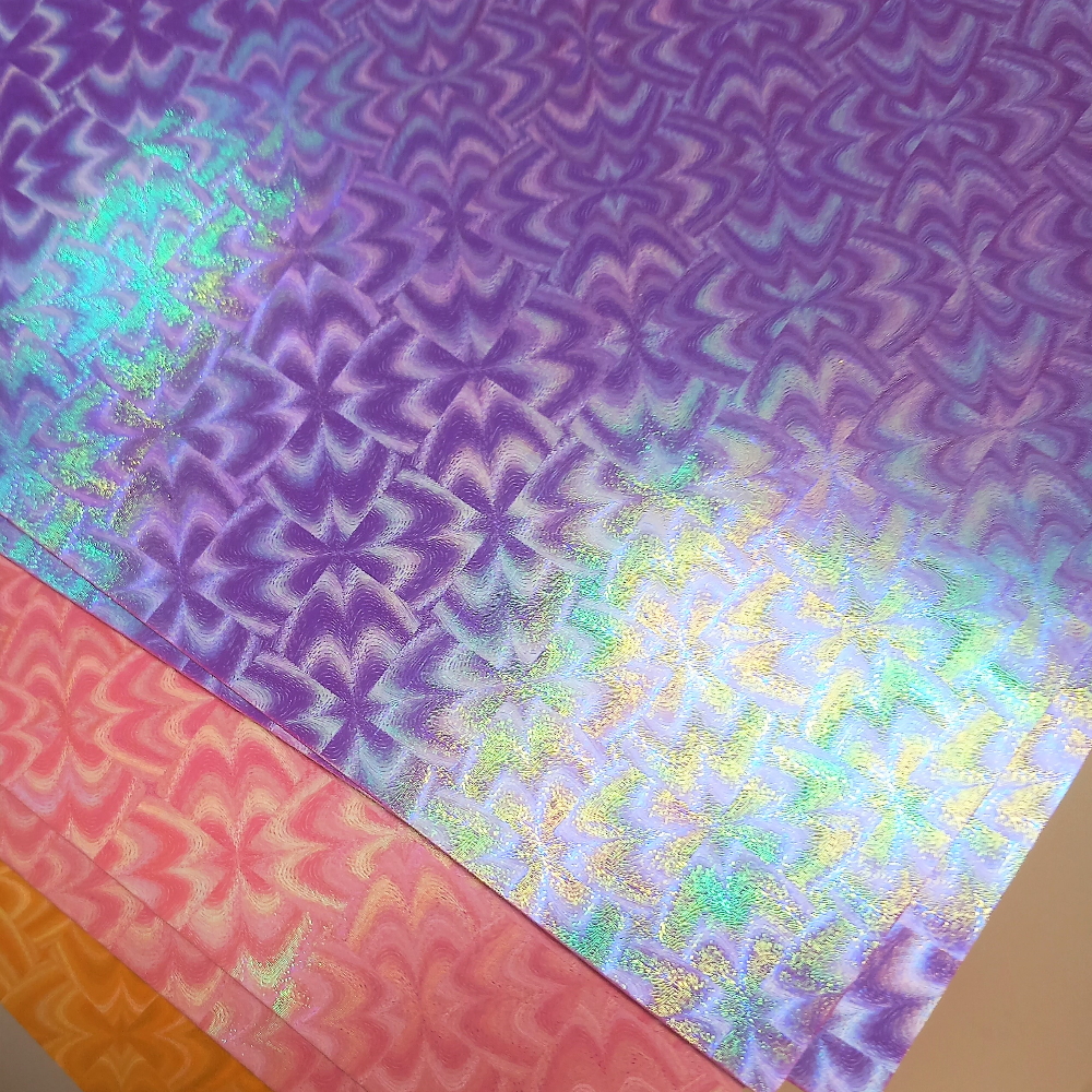 Dekoratīvā papīra komplekts "Illusion paper", A5, 4x5 krāsu loksnes, 215g/ m2