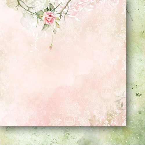 Skrapbukinga papīra kolekcija "Paper Heaven: Rose Wine", 15.2x15.2 cm, 250g/ m2, 24 loksnes, 16 dizaini (3x8 divpusējas loksnes)
