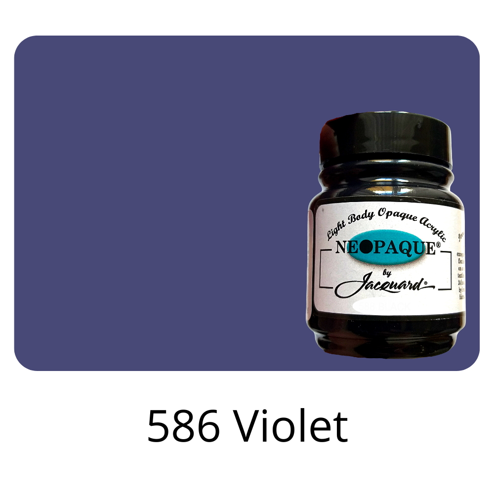 Krāsa "Neopaque” #586 audumam, ādai, gumijai, kokam, 66.54 ml, violeta