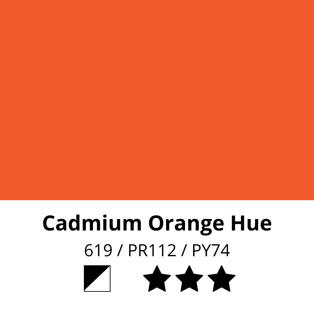 Akrila krāsa "System 3 Heavy Body", 59 ml, kadmija oranža (Hue)