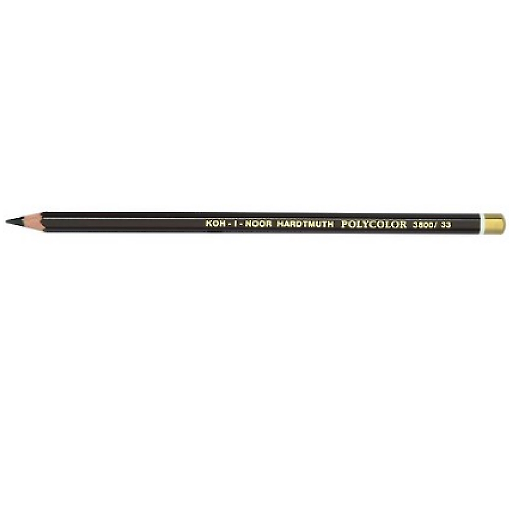 Krāsainais zīmulis māksliniekiem "POLYCOLOR 3800/ 33", tumši brūns