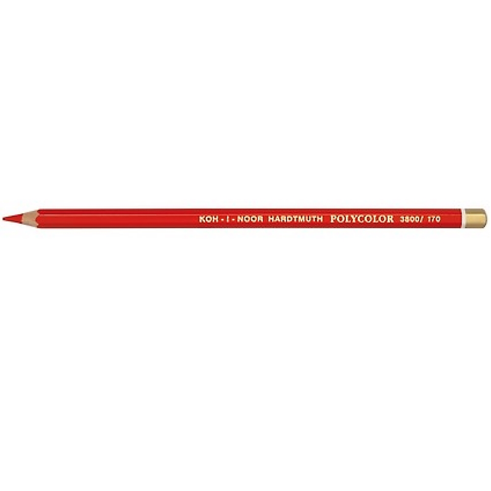 Krāsainais zīmulis māksliniekiem "POLYCOLOR 3800/ 170", pirola sarkans