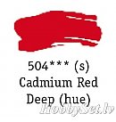 Akrila krāsa "System 3", 59 ml, tumša kadmija sarkana