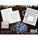 Mosaic kit, with over 800 parts (included two indiviudal picture frames)