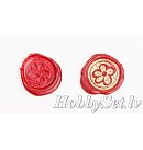 Metal coin for wax stamp "Heart", D:1.7cm