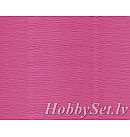 Floristikas kreppapīrs, 180g, 50x250cm, antīki rozā