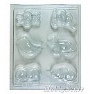 Soap molds "Animals", 6 themes, 3.5 - 6.5сm