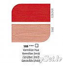 Eļļas krāsa "Graduate", 200 ml, cinobra sarkanā (HUE)