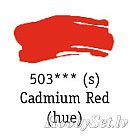 Akrila krāsa "System 3", 59 ml, kadmija sarkana