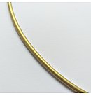 Металлическое кольцо с покрытием, D: 10см, gold