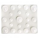 Форма для литья мыла "Soap ball", 21 полусфера, D:20-30мм