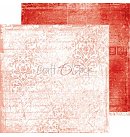 Skrapbukinga papīra kolekcija "Craft O'Clock: Red Mood", 30.5x30.5 cm, 250g/ m2, 6 divpusējas loksnes, 12 dizaini