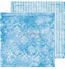 Skrapbukinga papīra kolekcija "Craft O'Clock: Blue Mood", 30.5x30.5 cm, 250g/ m2, 6 divpusējas loksnes, 12 dizaini