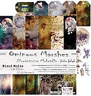 Skrapbukinga papīra kolekcija "Craft O'Clock. Mixed Media: Ominous Marshes", 30.5x30.5 cm, 250g/ m2, 6 divpusējas loksnes, 12 dizaini