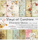 Skrapbukinga papīra kolekcija "Craft O'Clock: Rays Of Sunshine", 30.5x30.5 cm, 250g/ m2, 6 divpusējas loksnes, 12 dizaini