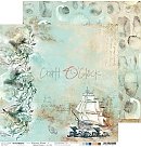 Skrapbukinga papīra kolekcija "Craft O'Clock. Mixed Media: Ocean Deep", 30.5x30.5 cm, 250g/ m2, 6 divpusējas loksnes, 12 dizaini