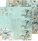 Skrapbukinga papīra kolekcija "Craft O'Clock. Mixed Media: Ocean Deep", 30.5x30.5 cm, 250g/ m2, 6 divpusējas loksnes, 12 dizaini