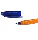 Lodīšu pildspalva "U-108 Orange", trīsstūrveida korpuss, 1.0mm, zila