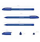 Шариковая ручка "U-108 Original", треугольный корпус, 1.0мм, синяя