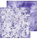 Skrapbukinga papīra kolekcija "Craft O'Clock: Lavender Mood", 15.2x15.2 cm, 250g/ m2, 24 loksnes, 12 dizaini (4x6 divpusējas loksnes)