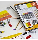 SIMPLY комплект для живописи "Acrylic set" с акриловыми красками, 25 частей