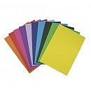 Rokdarbu papīra komplekts, A4, 180g/ m2, 100 loksnes, 10 dažādas krāsas
