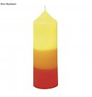 Форма для литья свечей "Top of the bell", цилиндр, H:14 см, D:5см