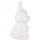 Styrofoam figure "Rabbit", upright, 8 cm, L