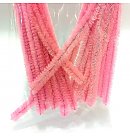 Pipe cleaner, 0.8x50cm. 10 pcs., pink