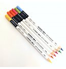 Набор цветных карандашей-хайлайтеров "3415", неоновые цвета, 6 шт.