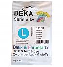 Текстильная краска "DEKA Serie L" для батика, натуральной ткани и шерсти, 10 г, turquoise
