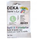 Textile color "DEKA Serie L" for batik, natural fabrics and wool, 10g, bright green
