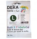 Textile color "DEKA Serie L" for batik, natural fabrics and wool, 10g, dark green
