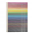 Sešstūra krāsaino zīmuļu komplekts ArtBerry®, 24 krāsas