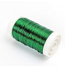 Premium Deco wire, D:0.3mm, spool 30g, green