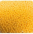 Čehu stikla pērlītes Nr.9, 40g, dzeltenas “Yellow sfinx”