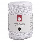 Braidy recycling yarn, braided, D:2mm, approx. 250m, ball 250g, white