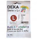 Textile color "DEKA Serie L" for batik, natural fabrics and wool, 10g, copper