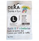 Текстильная краска "DEKA Serie L" для батика, натуральной ткани и шерсти, 10 г, deep black