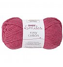Dzija "Baby Smiles Easy Cotton", 50% kokvilna/ 50% akrils, 50g, 120m, aveņsārta